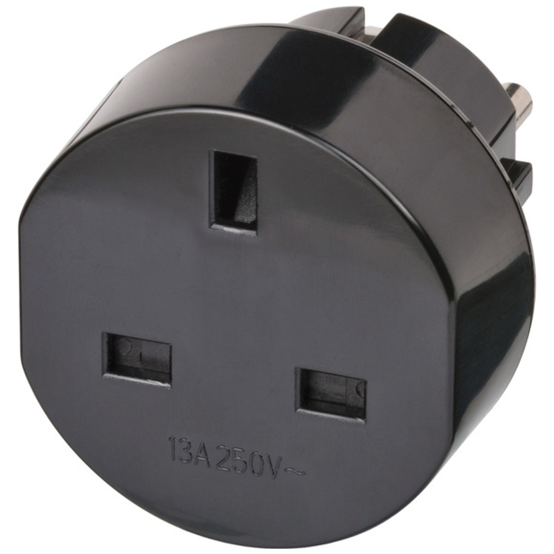 Brennenstuhl 1508530 Travel Adapter GB => DE