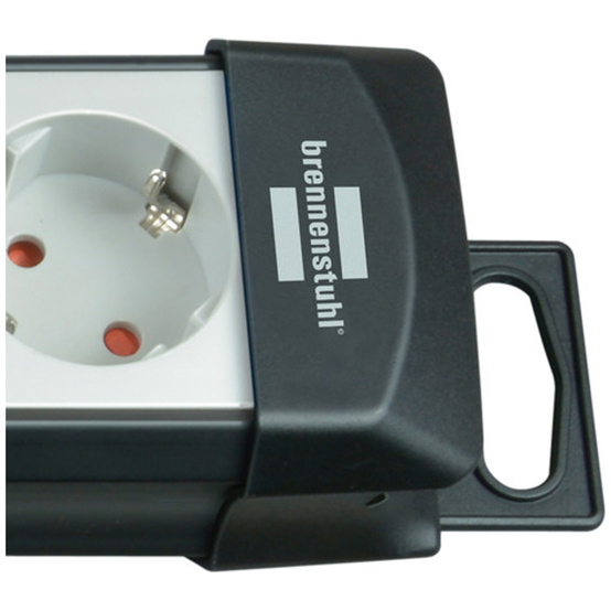 Brennenstuhl Premium-Line, Steckdosenleiste 10-fach (Steckerleiste mit Schalter - 3