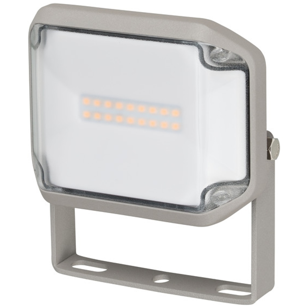 Brennenstuhl LED Strahler AL 1050, 10W, 1010lm, 3000K, LED Fluter zur Wandmontage mit warmweißem Licht