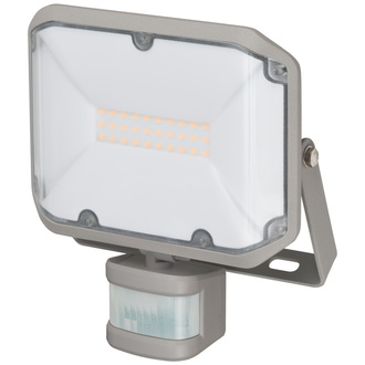 Brennenstuhl LED Strahler AL 2050 mit PIR, 20W, 2080lm, 3000K, LED Fluter zur Wandmontage mit Bewegungsmelder