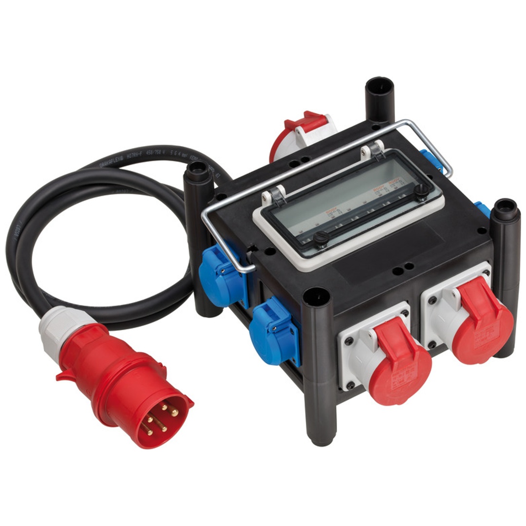 Brennenstuhl Distributeur de courant compact en caoutchouc, 1153690400