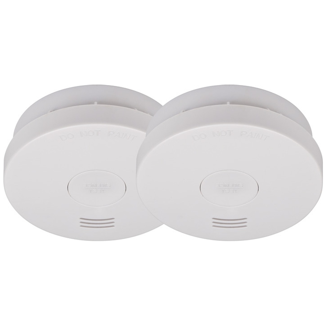 Brennenstuhl Rauchmelder SET, 2x RM L 3100 10 Jahres Melder - VDS 3131 geprüft