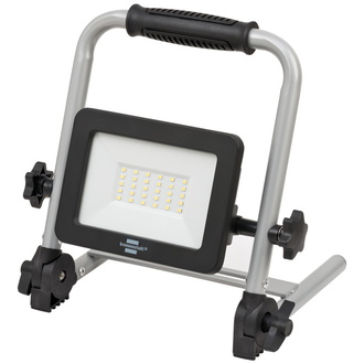 Brennenstuhl LED Akku Baustrahler EL 2000 MA, 20W, 6000K, 2150lm, IP54, Powerbank-Funktion, 6h Leuchtdauer