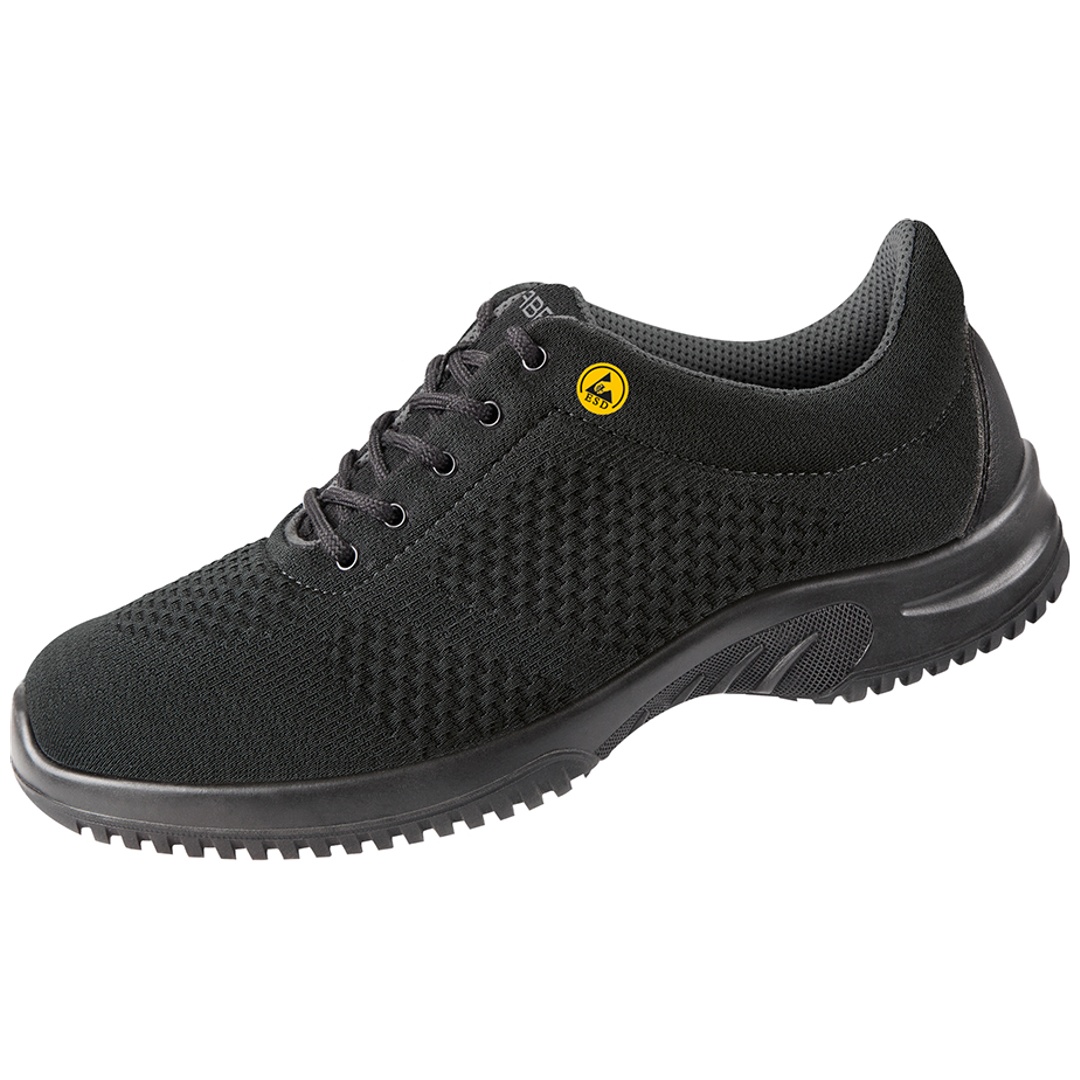 Abeba Sicherheitshalbschuh Uni6 31676 S3 ESD Gr. 47 schwarz
