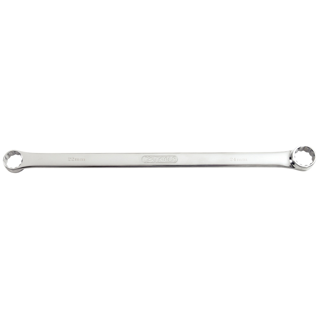 KS Tools CHROMEplus Doppel-Ringschlüssel, XL, 10x11 mm