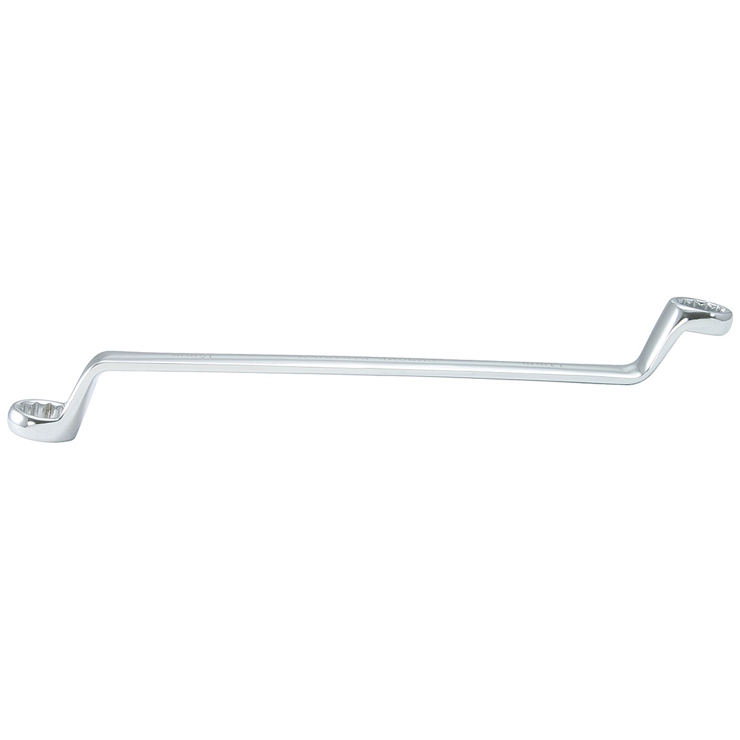KS Tools CHROMEplus Doppel-Ringschlüssel, gekröpft, 14x15 mm