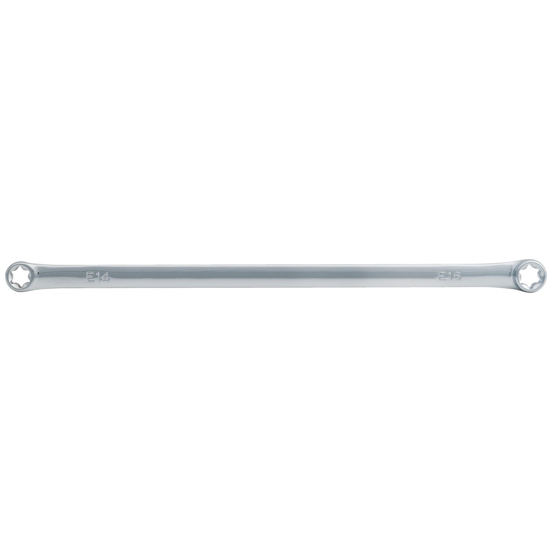 KS Tools CHROMEplus TX-E-Doppel-Ringschlüssel XL, E22xE24