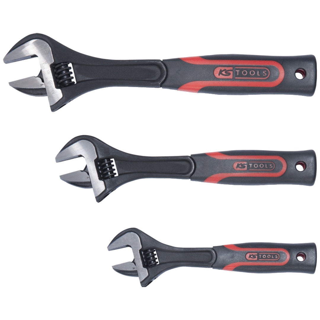 KS Tools Rollgabelschlüssel-Satz 2-Komponentengriff, 3-tlg